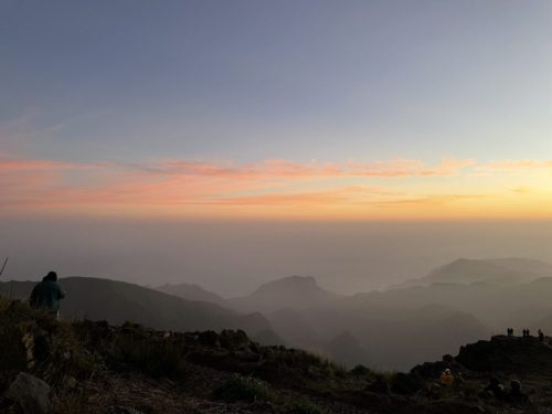 sunrise pico do areeiro