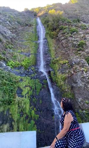 Waterfall roadside