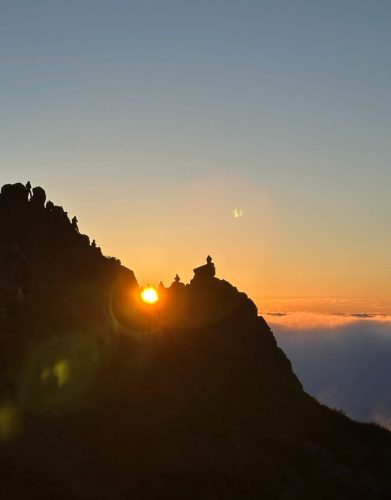 sunrise pico do areeiro